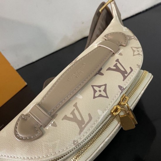 Replica di lusso Marsupio Louis Vuitton Rush tela rivestita M29274 Imitazioni Cloni Marsupio Louis Vuitton Rush tela rivestita M29274 firmate