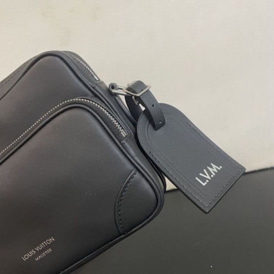Replica di lusso Borsa a tracolla da uomo Louis Vuitton Nil M27999 Nero Imitazioni Cloni Borsa a tracolla da uomo Louis Vuitton Nil M27999 Nero firmate