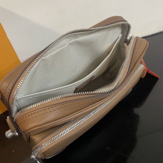 Replica di lusso Borsa 1:1 a tracolla da uomo Louis Vuitton Nil M27999 Marrone Imitazioni Cloni Borsa Replica a tracolla da uomo Louis Vuitton Nil M27999 Marrone firmate