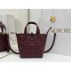 Replica di lusso Borsa Tote verticale piccolo Dior Toujours Borgogna Imitazioni Cloni Borsa Tote verticale piccolo Dior Toujours Borgogna firmate