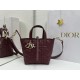 Replica di lusso Borsa Tote verticale piccolo Dior Toujours Borgogna Imitazioni Cloni Borsa Tote verticale piccolo Dior Toujours Borgogna firmate