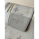 Replica di lusso Pochette cosmetica Louis Vuitton con stampa a rilievo M26191 Imitazioni Cloni Pochette cosmetica Louis Vuitton con stampa a rilievo M26191 firmate