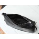 Replica di lusso Borsa a tracolla grande Prada Fold 1BC288 Nera/Marrone Imitazioni Cloni Borsa a tracolla grande Prada Fold 1BC288 Nera/Marrone firmate