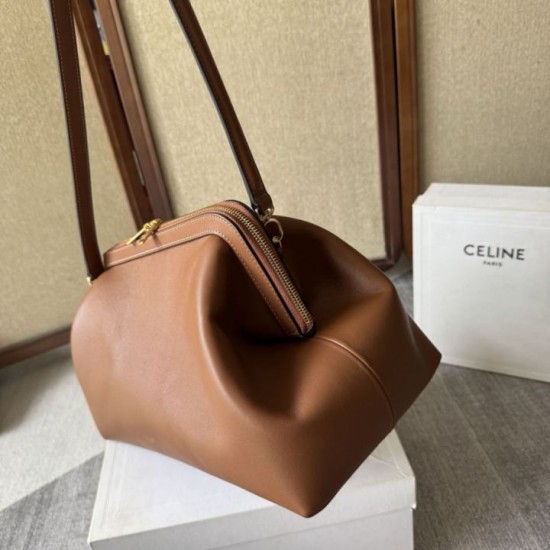 Replica di lusso Pochette Celine Doctor Marrone Imitazioni Cloni Pochette Celine Doctor Marrone firmate