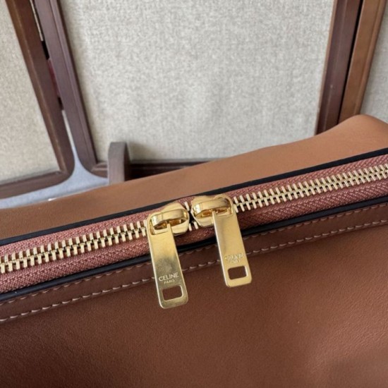 Replica di lusso Pochette Celine Doctor Marrone Imitazioni Cloni Pochette Celine Doctor Marrone firmate