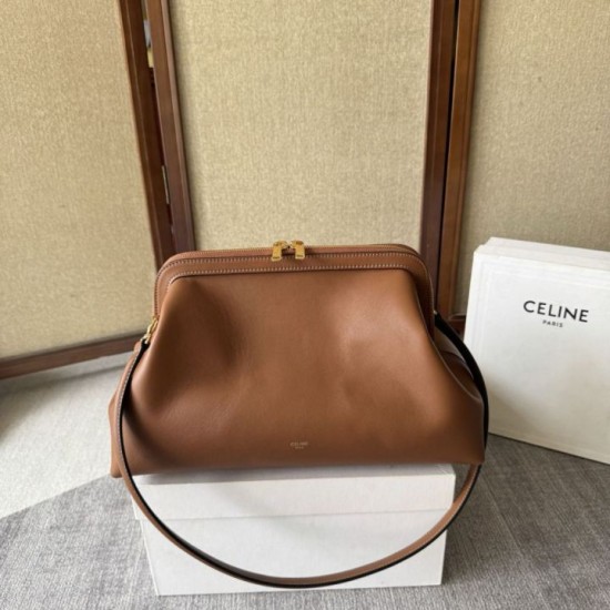 Replica di lusso Pochette Celine Doctor Marrone Imitazioni Cloni Pochette Celine Doctor Marrone firmate