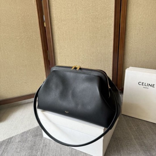 Replica di lusso Pochette Celine Doctor Nero Imitazioni Cloni Pochette Celine Doctor Nero firmate