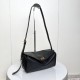 Replica di lusso Borsa a tracolla media Balenciaga Le 7 Nero Imitazioni Cloni Borsa a tracolla media Balenciaga Le 7 Nero firmate