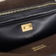 Replica di lusso Borsa a tracolla media Balenciaga Le 7 Nero Imitazioni Cloni Borsa a tracolla media Balenciaga Le 7 Nero firmate
