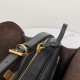 Replica di lusso Borsa a tracolla media Balenciaga Le 7 Nero Imitazioni Cloni Borsa a tracolla media Balenciaga Le 7 Nero firmate