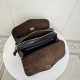 Replica di lusso Borsa a tracolla media Balenciaga Le 7 Nero Imitazioni Cloni Borsa a tracolla media Balenciaga Le 7 Nero firmate