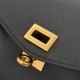 Replica di lusso Borsa a tracolla media Balenciaga Le 7 Nero Imitazioni Cloni Borsa a tracolla media Balenciaga Le 7 Nero firmate