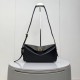 Replica di lusso Borsa a tracolla media Balenciaga Le 7 Nero Imitazioni Cloni Borsa a tracolla media Balenciaga Le 7 Nero firmate
