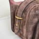 Replica di lusso Borsa a tracolla Balenciaga Le 7 scamosciata Marrone Imitazioni Cloni Borsa a tracolla Balenciaga Le 7 scamosciata Marrone firmate