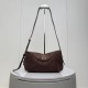 Replica di lusso Borsa a tracolla Balenciaga Le 7 scamosciata Marrone Imitazioni Cloni Borsa a tracolla Balenciaga Le 7 scamosciata Marrone firmate
