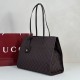 Cloni Borsa Replica tote grande Gucci 875056 Londra Caffè firmate