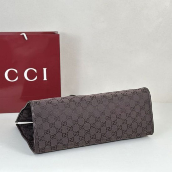 Cloni Borsa Replica tote grande Gucci 875056 Londra Caffè firmate