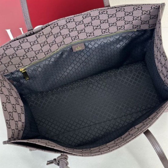Cloni Borsa Replica tote grande Gucci 875056 Londra Caffè firmate