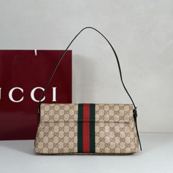Replica di lusso Borse a tracolla media Gucci 874744 Madison marrone GG rivestita Imitazioni Replica Borse a tracolla media Gucci 874744 Madison marrone GG rivestita firmate