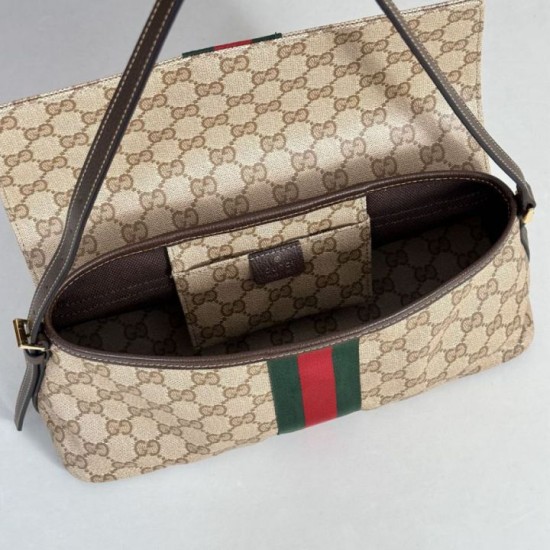 Replica di lusso Borse a tracolla media Gucci 874744 Madison marrone GG rivestita Imitazioni Replica Borse a tracolla media Gucci 874744 Madison marrone GG rivestita firmate