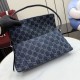 Replica di lusso Borse a tracolla media Gucci 874744 Madison Denim GG blu scuro Imitazioni Cloni Borse Replica a tracolla media Gucci 874744 Madison Denim GG blu scuro firmate