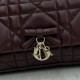 Replica di lusso Borse Dior My Tender Dior Top Handle Mini Chain Bag Borgogna Imitazioni Cloni Borse Dior My Tender Dior Top Handle Mini Chain Bag Borgogna firmate
