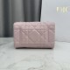 Replica Borse Dior My Tender Dior Top Handle Mini Chain Bag Rosa firmate