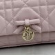 Replica Borse Dior My Tender Dior Top Handle Mini Chain Bag Rosa firmate