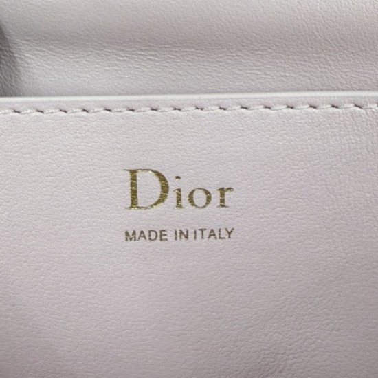 Replica Borse Dior My Tender Dior Top Handle Mini Chain Bag Rosa firmate