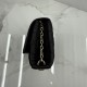Replica di lusso Borse Dior My Tender Dior Top Handle Mini Chain Bag nera Imitazioni Cloni Borse Replica Dior My Tender Dior Top Handle Mini Chain Bag nera firmate