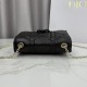 Replica di lusso Borse Dior My Tender Dior Top Handle Mini Chain Bag nera Imitazioni Cloni Borse Replica Dior My Tender Dior Top Handle Mini Chain Bag nera firmate