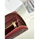 Replica di lusso Portafoglio Dior My Dior con farfalle Borgogna Imitazioni Cloni Portafoglio Dior My Dior con farfalle Borgogna firmate