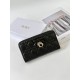 Replica di lusso Pari Portafoglio Dior My Dior con farfalle Nero Imitazioni Cloni Pari replica Portafoglio Dior My Dior con farfalle Nero firmate