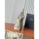Replica di lusso Borsa a tracolla YSL Saint Laurent Hortense beige cerata Imitazioni Cloni Borsa a tracolla YSL Saint Laurent Hortense beige cerata firmate
