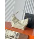 Replica di lusso Borsa a tracolla YSL Saint Laurent Hortense beige cerata Imitazioni Cloni Borsa a tracolla YSL Saint Laurent Hortense beige cerata firmate