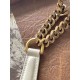 Replica di lusso Borsa a tracolla YSL Saint Laurent Hortense beige cerata Imitazioni Cloni Borsa a tracolla YSL Saint Laurent Hortense beige cerata firmate