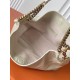 Replica di lusso Borsa a tracolla YSL Saint Laurent Hortense beige cerata Imitazioni Cloni Borsa a tracolla YSL Saint Laurent Hortense beige cerata firmate