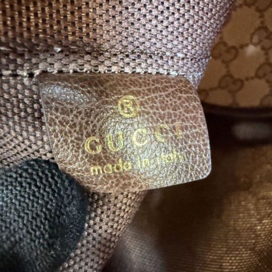 Cloni Borsa a secchiello Gucci 876060 con tracolla marrone firmate