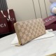 Replica di lusso Borse Portafoglio lungo Gucci 876434 con cerniera tela GG marrone Imitazioni Replica Borse Portafoglio lungo Gucci 876434 con cerniera tela GG marrone firmate