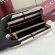 Replica di lusso Borse Portafoglio lungo Gucci 876434 con cerniera tela GG marrone Imitazioni Replica Borse Portafoglio lungo Gucci 876434 con cerniera tela GG marrone firmate