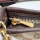 Replica di lusso Borsa a tracolla piccola Gucci 875847 Gossip marrone Imitazioni Cloni Borsa a tracolla piccola Gucci 875847 Gossip marrone firmate