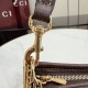 Replica di lusso Borsa a tracolla piccola Gucci 875847 Gossip marrone Imitazioni Cloni Borsa a tracolla piccola Gucci 875847 Gossip marrone firmate