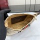 Cloni Borsa Replica a tracolla piccola Gucci 867130 Horsebit Web Tela GG marrone firmate