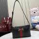 Replica di lusso Borse Imitazioni a tracolla piccola Gucci 867130 Horsebit Web Nero Imitazioni Cloni Borse Imitazioni a tracolla piccola Gucci 867130 Horsebit Web Nero firmate