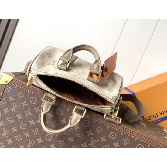 Cloni Borse Firmate Replica Louis Vuitton Keepall Bandoulière 25 M29272 con chip 163C per codice variabile Imitazioni firmate