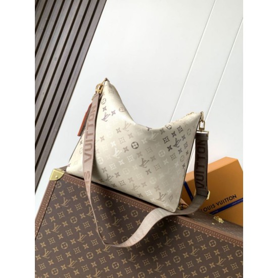 Cloni Borse Imitazioni a tracolla Louis Vuitton Vagabond Hobo con chip che cambia codice 163C M26931 firmate