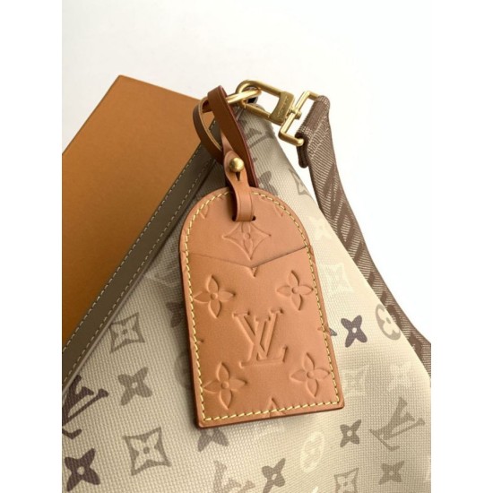Cloni Borse Imitazioni a tracolla Louis Vuitton Vagabond Hobo con chip che cambia codice 163C M26931 firmate