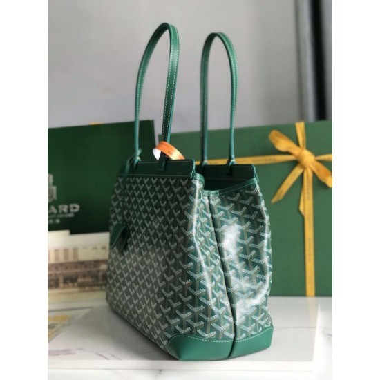 Cloni Borse Firmate Replica tote Goyard Bellechasse Biaude PM Verde firmate