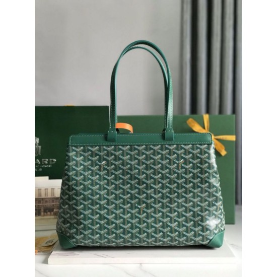 Cloni Borse Firmate Replica tote Goyard Bellechasse Biaude PM Verde firmate