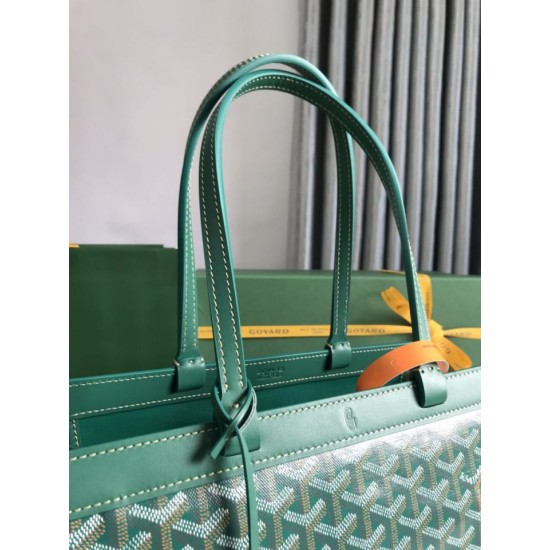 Cloni Borse Firmate Replica tote Goyard Bellechasse Biaude PM Verde firmate
